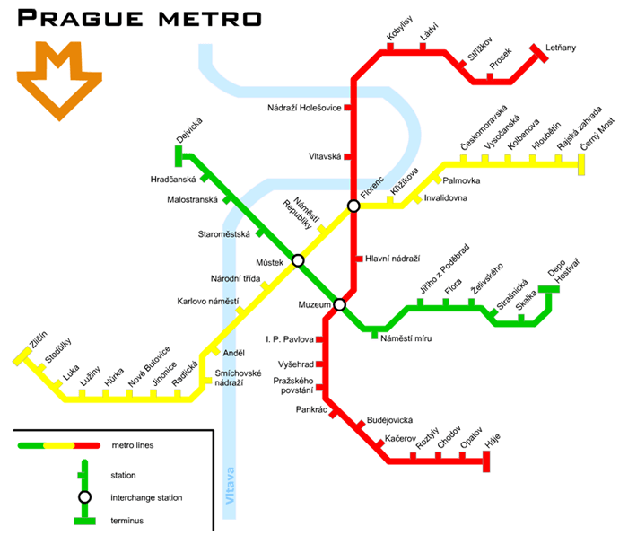 English map in prague subway Category:Maps of